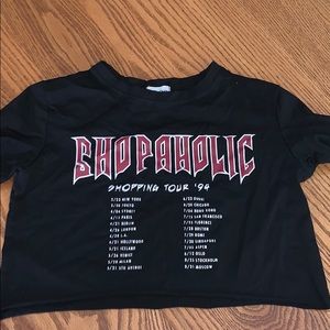 Band crop top